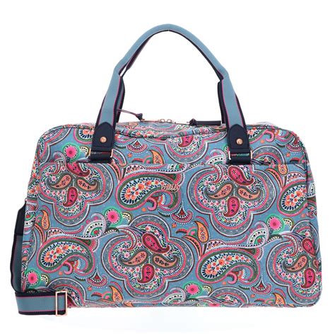 Oilily Helena Paisley Weekender Adriac Blue Buy Bags Purses And Accessories Online Modeherz