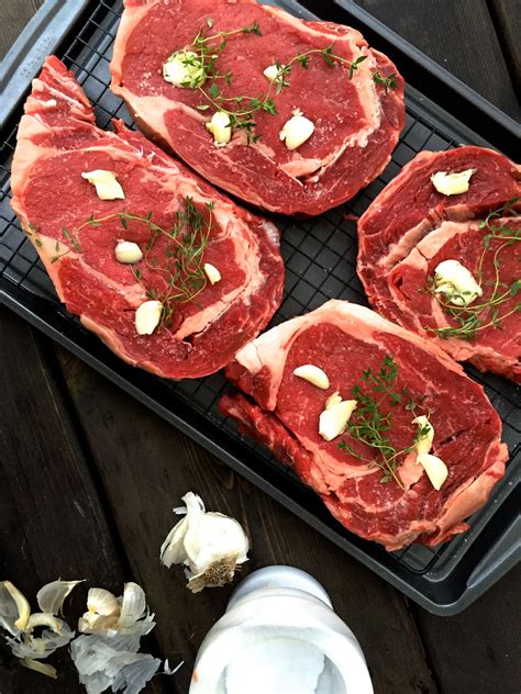 Slow Roasted Rib Eye Steak With Veggies Grilled Caesar Salad Artofit