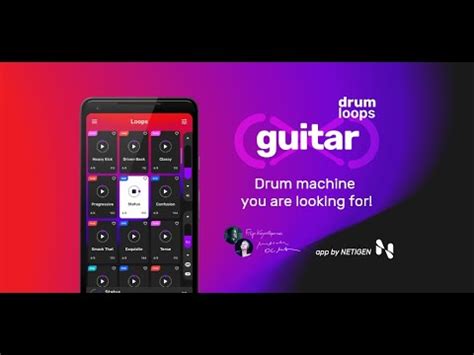 Drum Loops For Guitar Netigen Youtube