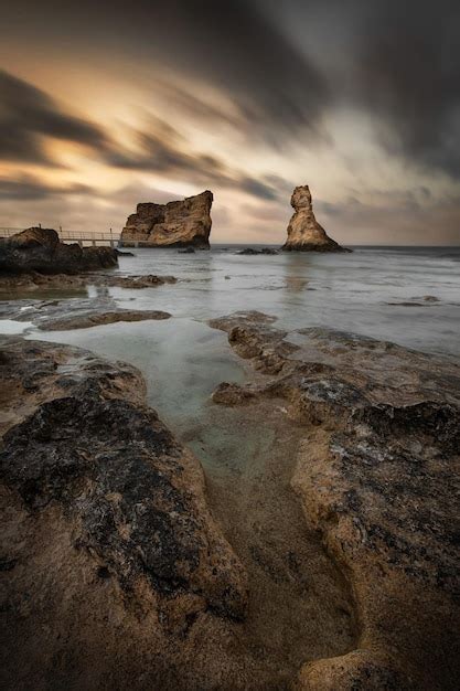 Premium Photo | Magical sunset at cleopatras beach