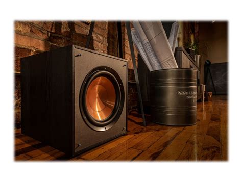 Klipsch Reference Series R Sw Svart Dustinhome No