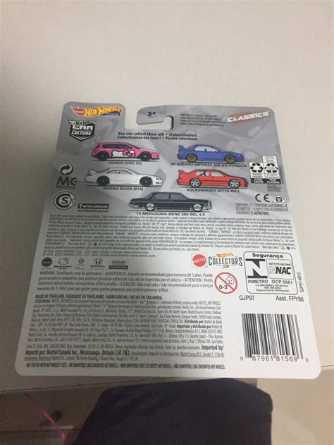 Hot Wheels Modern Classics Mercedes Benz SEL Hobbies Toys Toys Games On Carousell