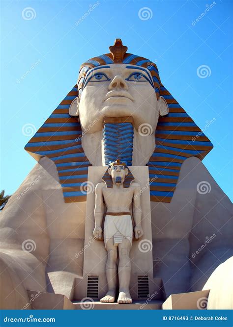 Sphinx Statue Luxor Hotel Las Vegas Editorial Stock Photo Image Of