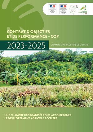 Calaméo Contrat Objectif Et Performance 2023 2025 Chambre Agriculture