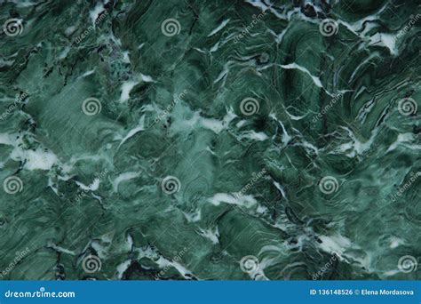 Natural Stone Marble Green With An Interesting Pattern Is Called Verde