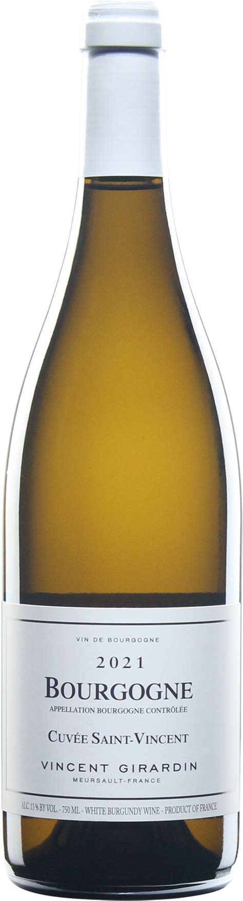 Vincent Girardin Bourgogne Blanc Cuvee St Vincent Argaux