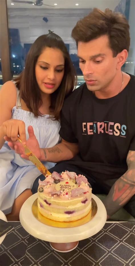 Bipasha Basu Feeds Cake To Hubby Karan As Daughter Devi Turns 1 Month Old Utters A Prayer For Her