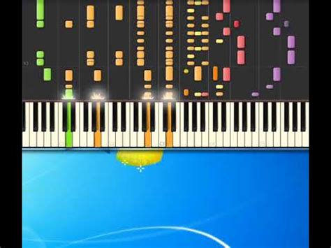 Piano Tutorial Synthesia Colpa D Alfredo Rossi Vasco Youtube