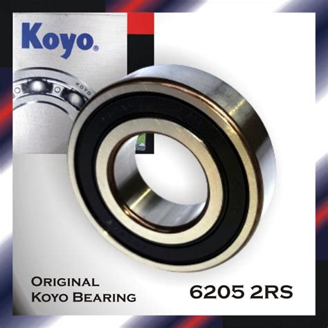 KOYO JAPAN ORIGINAL Bearing 6205 2RS Lazada PH