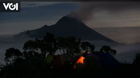 Gunung Merapi Luncurkan Kali Awan Panas Guguran Dalam Sepekan