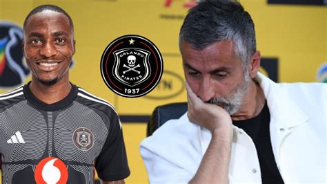 Orlando Pirates Lorch Sad News As He Misses These Games Bafana Bafana