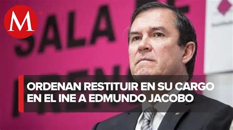 Tribunal Federal Ordena Restituir A Edmundo Jacobo Como Secretario