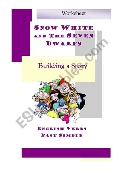 Snow White Past Simple Esl Worksheet By Pitoniki