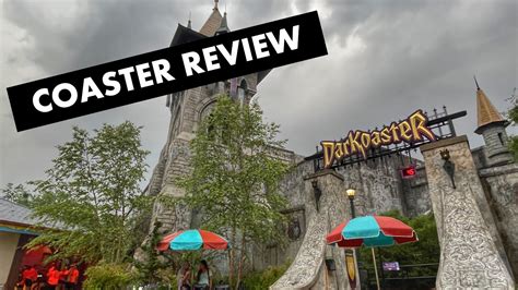 Ride Review DarKoaster At Busch Gardens Williamsburg With Hyde YouTube