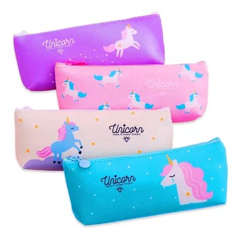 Lapicera Unicornio Mágico Varios Colores 20x9cm Impermeable Lapices