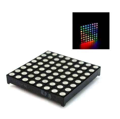 Buy 8x8 RGB LED Matrix Dot Display Module Online | Robu.in