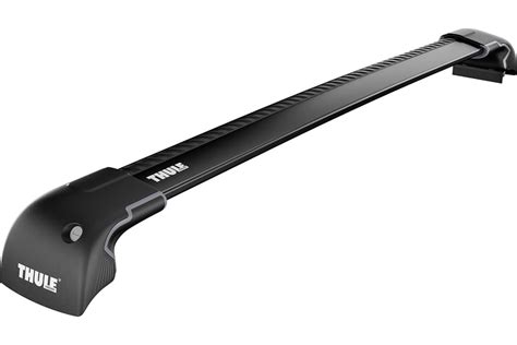 Багажник Thule WingBar Edge черного цвета на Fixpoint интегр