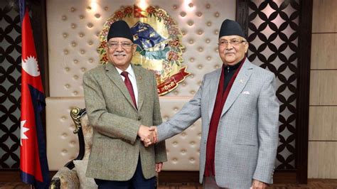 Political Crisis In Nepal Sher Bahadur Deuba Meets Kp Sharma Oli