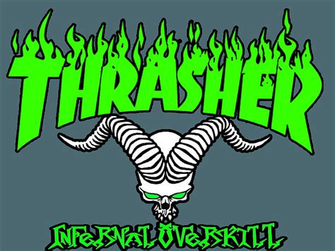 Thrasher Magazine Skateboard April Thrasher Background HD Wallpaper