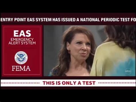 US National Emergency Alert System EAS Test August 11 2021 YouTube