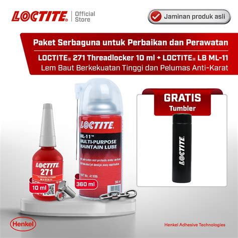 Jual Henkel Loctite Threadlocker Lb Ml Multi Purpose Lubricant