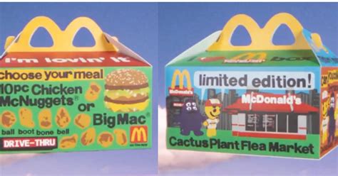 Mcdonalds Cactus Plant Flea Market Box Is Like An Adult Happy Meal