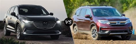 Introduce Images Honda Pilot Vs Mazda Cx In Thptnganamst Edu Vn