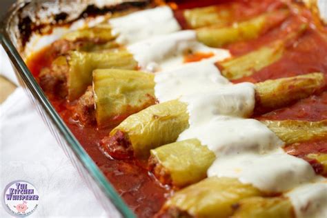 Three Meat Stuffed Italian Banana Peppers