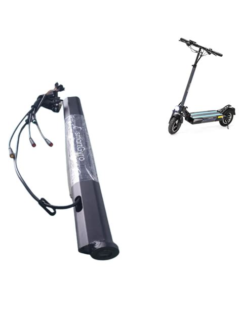 Mástil completo con cable Negro SmartGyro Speedway y Rockway V2 V3 y PRO