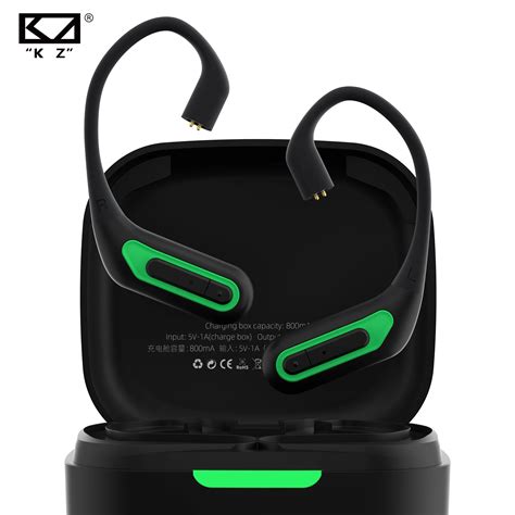 Kz az10 atualizar fones de ouvido sem fio bluetooth compatível 5 2 cabo