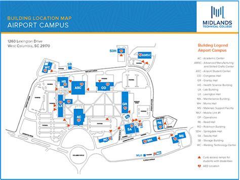 Midlands Tech Airport Campus Map Anetta Mathilda