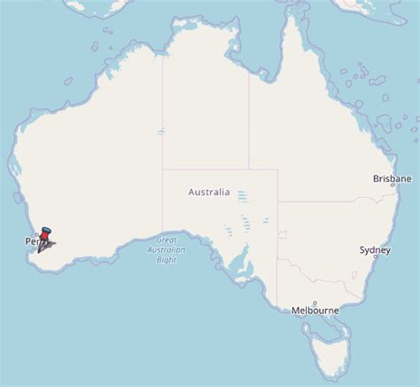 Bunbury Map Australia Latitude & Longitude: Free Maps