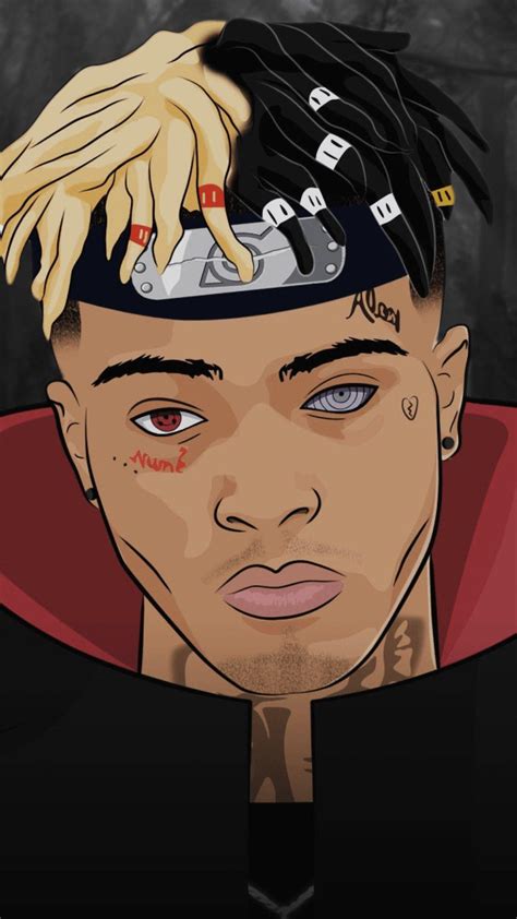 Xxxtentacion X Naruto Wallpapers Wallpaper Cave