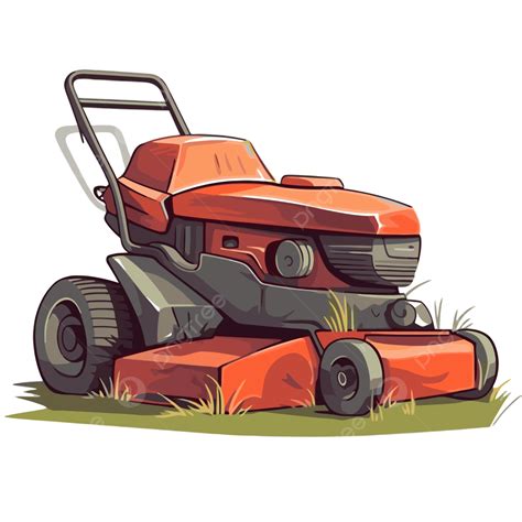 Cartoon Lawnmower Clipart Images Free Download Png 54 Off