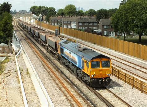 66709 Abbey Wood GB Railfreight Class 66 No 66709 Sorr Flickr