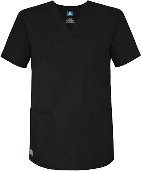 Adar Universal Unisex Scrubs V Neck Tunic Scrub Top Tops Scrub Tops Fashion Branding