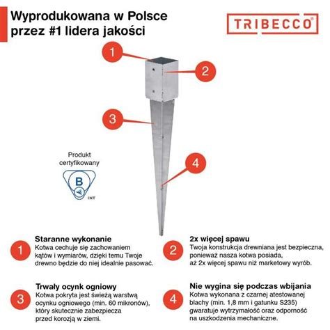 Podstawa S Upa Drewnianego Wbijana Sklep Internetowy Tribecco Pl