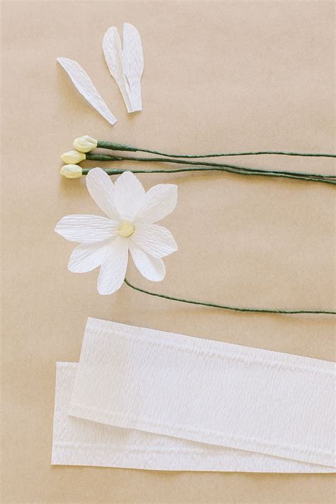 Diy Crepe Paper Daisies With Daisy Crown Monika Hibbs Paper Daisy