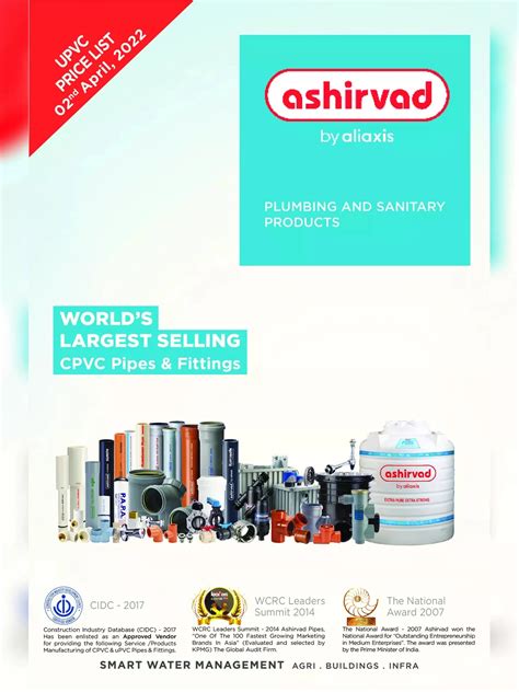 Ashirvad Cpvc Pipe Price List Pdf