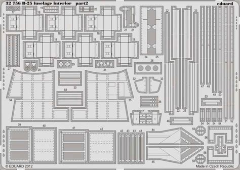 B-25 Interior Detail Set | IPMS/USA Reviews