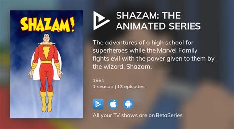 Watch Shazam: The Animated Series streaming