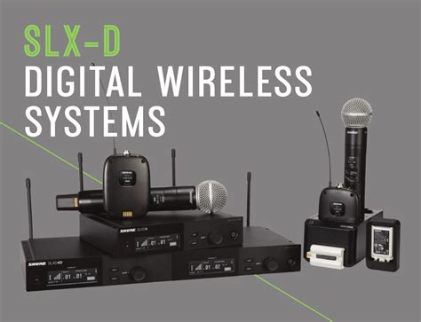 Shure Introduces Slx D Digital Wireless System Avc Group