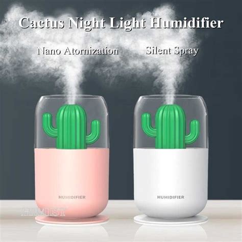 Jual Air Humidifier Pelembab Udara Aromatherapy Kaktus Shopee Indonesia