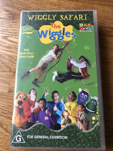 The Wiggles Wiggly Safari Vhs Steve Irwin 2899 Picclick Au