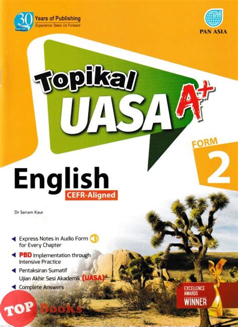 [topbooks Pan Asia] Topikal Uasa A English Cefr Agligned Form 2 2024