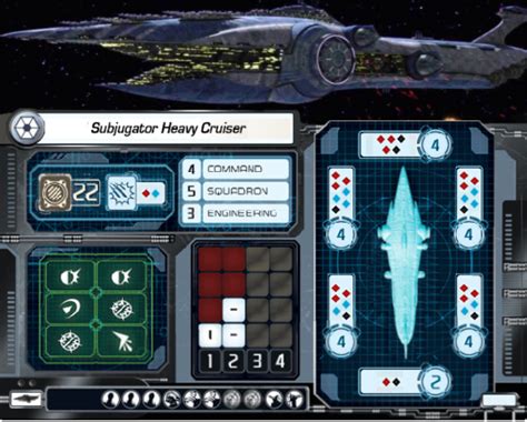 Custom Ship Pack Subjugator Class Heavy Cruiser