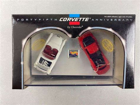Hot Wheels Th Anniversary Chevrolet Corvette Showcase Set Matthew Bullock Auctioneers