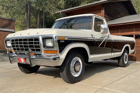 Amazing Unrestored Ford F Features Rare Color Combo Ford