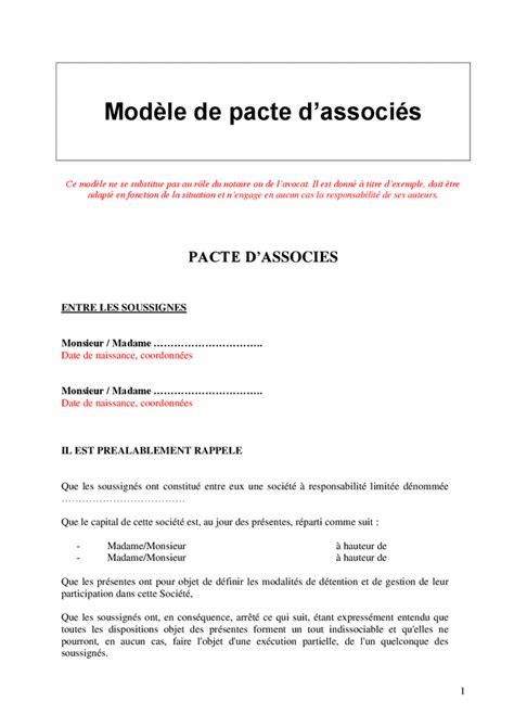 Modelé de pacte civil de solidarité téléchargement gratuit documents