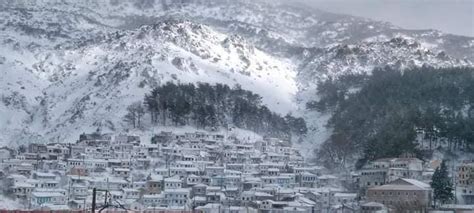 Maltempo Piogge Torrenziali E Forti Nevicate In Grecia Sepolta L